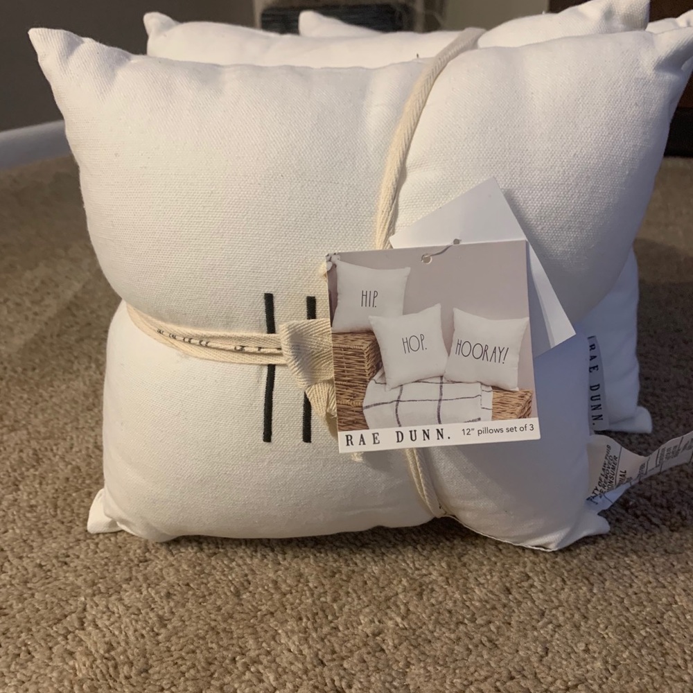 Rae Dunn Easter pillows